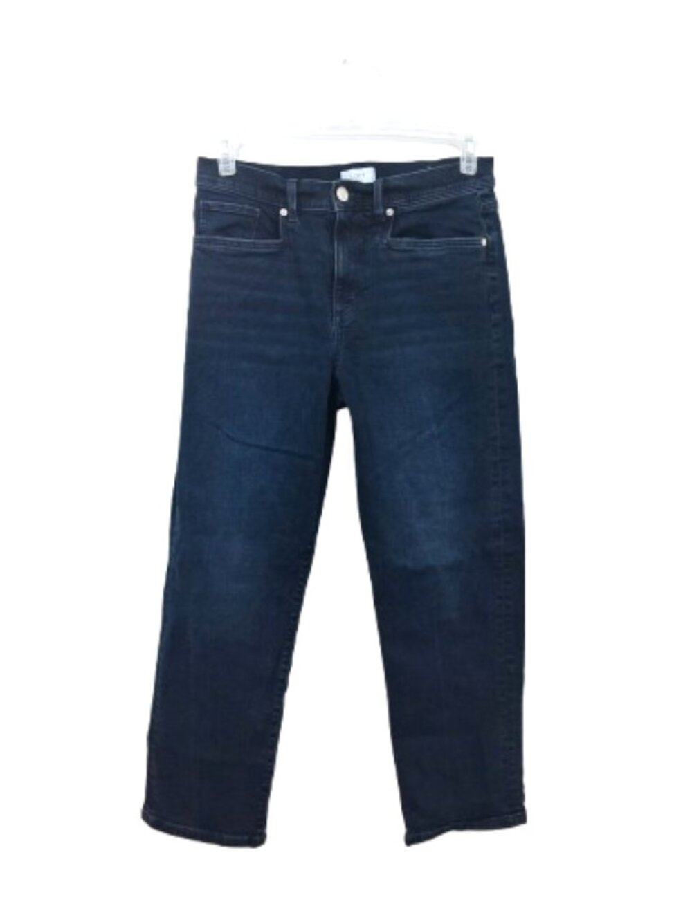LOFT High Rise Straight Jeans Dark Wash Sz 29/8
